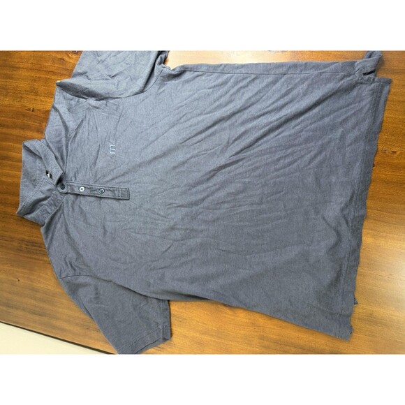 Travis Mathew Other - TravisMathew Polo Shirt Mens Large Gray Performance Golf Stretch Casual Soft